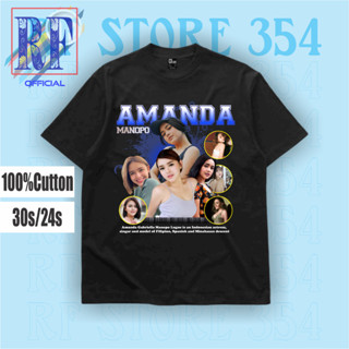 เสื้อยืด | เสื้อยืด ขนาดใหญ่ พิมพ์ลาย "AMANDA Tiedye" RAP TEE Actress | เสื้อยืด พิมพ์ลายศิลปิน AMANDA Tiedye สีดํา สีขาว สําหรับผู้ใหญ่