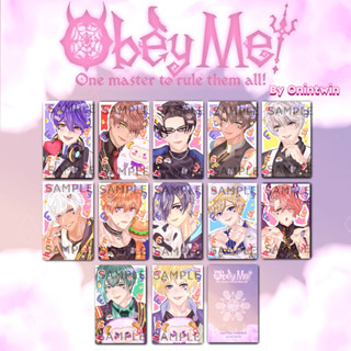 Obey me! โฟโต้การ์ด โดยพวงกุญแจ onintwin / obeyme