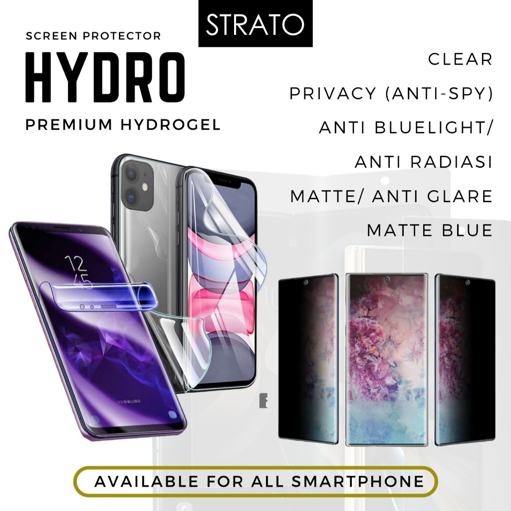 PREMIUM HYDROGEL (ซ่อมรถยนต์) สําหรับ Infinix Hot 8, Hot 9, Hot 9 Play, Hot 10, Hot 10S, Hot 10 Play