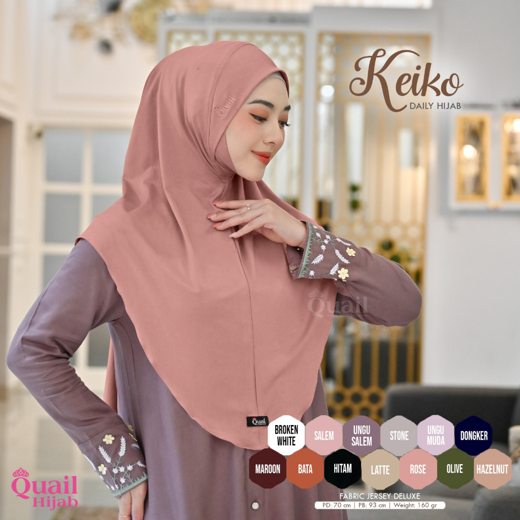 KEIKO QUAIL ฮิญาบ***