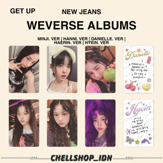 โฟโต้การ์ด NEWJEANS รับอัลบั้ม WEVERSE