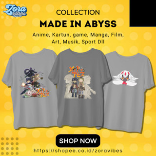 เสื้อยืด ลายการ์ตูนอนิเมะ Made in Abyss