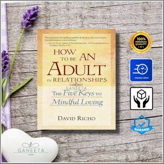 หนังสือ How To Be An Adult In Relationships โดย David Richo เวอร์ชั่นภาษาอังกฤษ