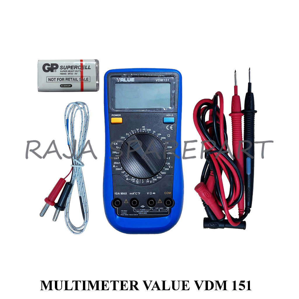 Tmv151 DIGITAL/MULTIESTER VDM 151/MULTIMETER VALUE VDM 151