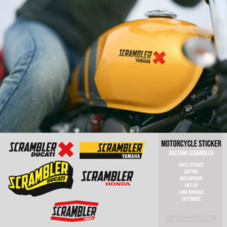 สติกเกอร์ติดถังน้ํามันรถจักรยานยนต์ สไตล์คลาสสิก สําหรับ Scrambler Custom cb xsr w175