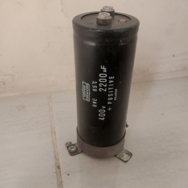 EPOXY ELCO NIPPON CHEMICCON 2200uF 400VDC RWE