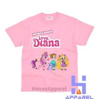 เสื้อยืด พิมพ์ลาย Love DIANA สําหรับเด็ก