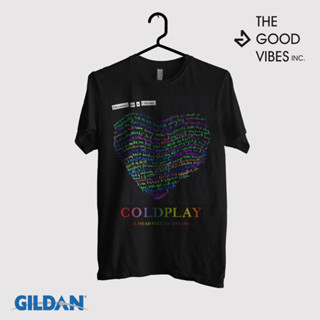เสื้อยืด พิมพ์ลายเนื้อเพลง Kaleidoscope COLDPLAY
