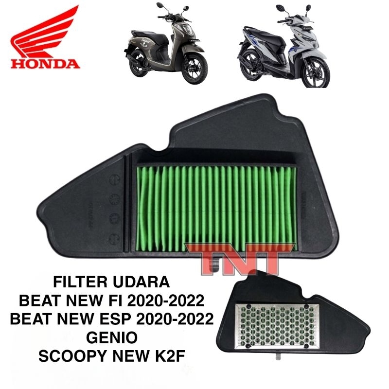 Genio Beat ใหม่ Beat esp กรองอากาศ 2020-2022 Votre K2F Beat street Beat K1A Genio Beat 2020 K1A