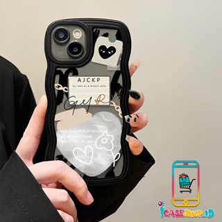 SS813 SOFTCASE พร้อมดอกไม้ HEART GRAFFITI MOTIF สําหรับ VIVO Y75 Y81 Y83 Y91 Y91C Y93 Y95 V5 V5S V5 