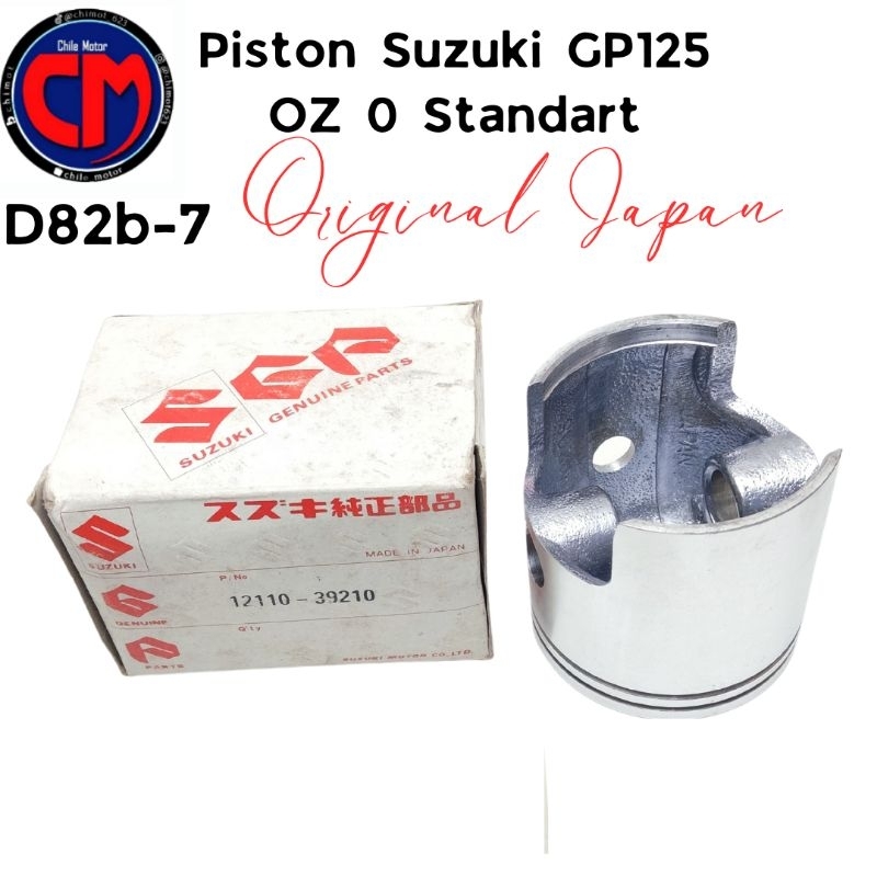 Suzuki RC110 คริสตัล Tornado GS GX ลูกสูบเดิมขนาด Zero Standard นําเข้าญี่ปุ่น d82B