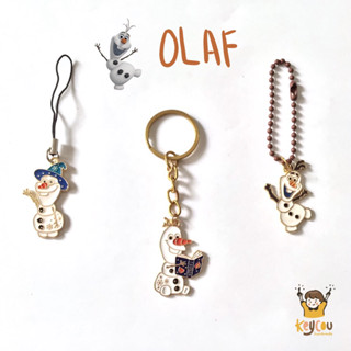 พวงกุญแจ จี้การ์ตูนดิสนีย์ Frozen Olaf Enamel HP