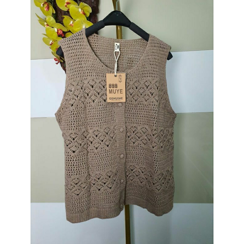MUYE KNIT VEST******