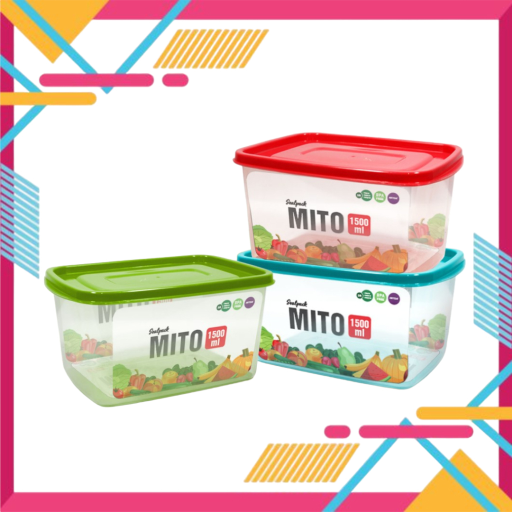 Clio Mitto 1500 ML กล่องอาหารอเนกประสงค์ Sealpack