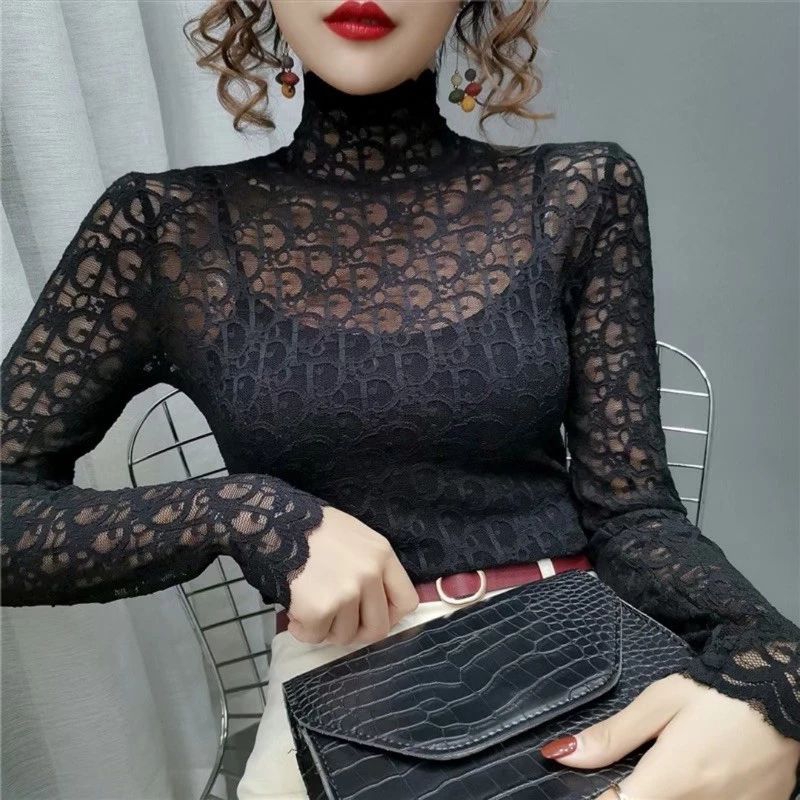 •SECLAIRE• 003 IORA WOMENS KOREAN LACE BLOUSE