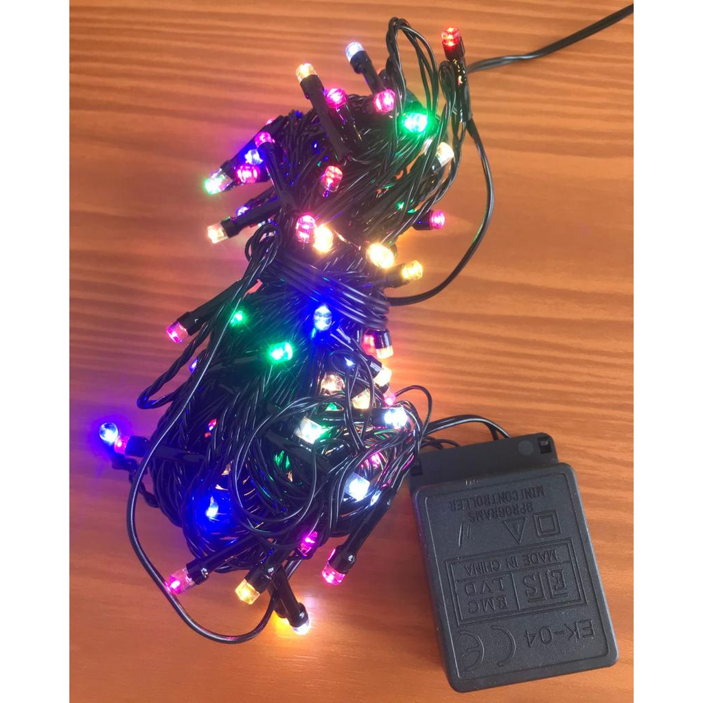 ไฟ Led CHRISTMAS / CHRISTMAS TREE LIGHTS 90LED 10M สําเร็จรูป / ซัมเดย์!