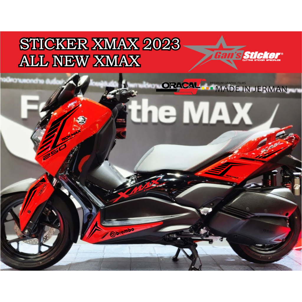 Yamaha all new Xmax 2023 สติ๊กเกอร์ Yamaha Xmax 2023