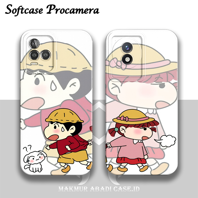 SOFTCASE PROCAMERA COUPLE VIVO Y27 5G Y36 4G V27 V27E V25 PRO V25E V23E V23 V15 V15PRO Y19 Y17 Y12 Y