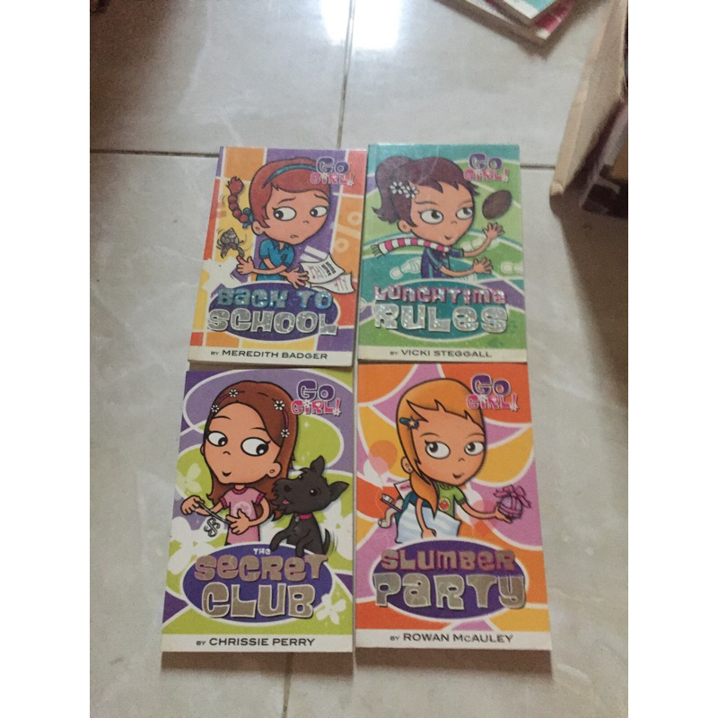 GO GIRL SLUMIBER PARTY BACK TO SCHOOL SECRETS CLUB LUNCHTIME RULES