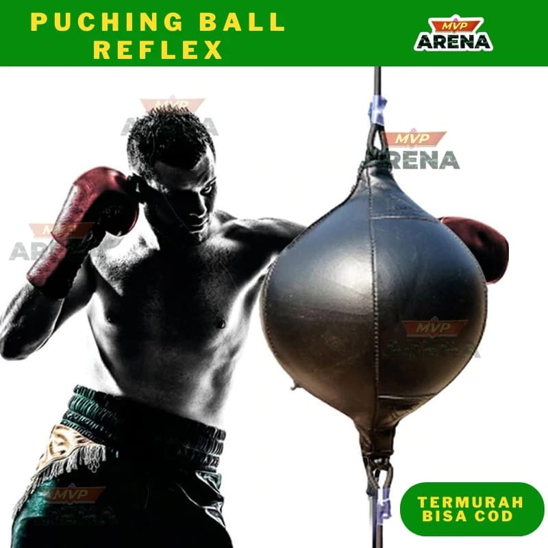 {{ORIGINAL} Punching Ball Boxing Bag Boxing Speed Punching (สีดํา)