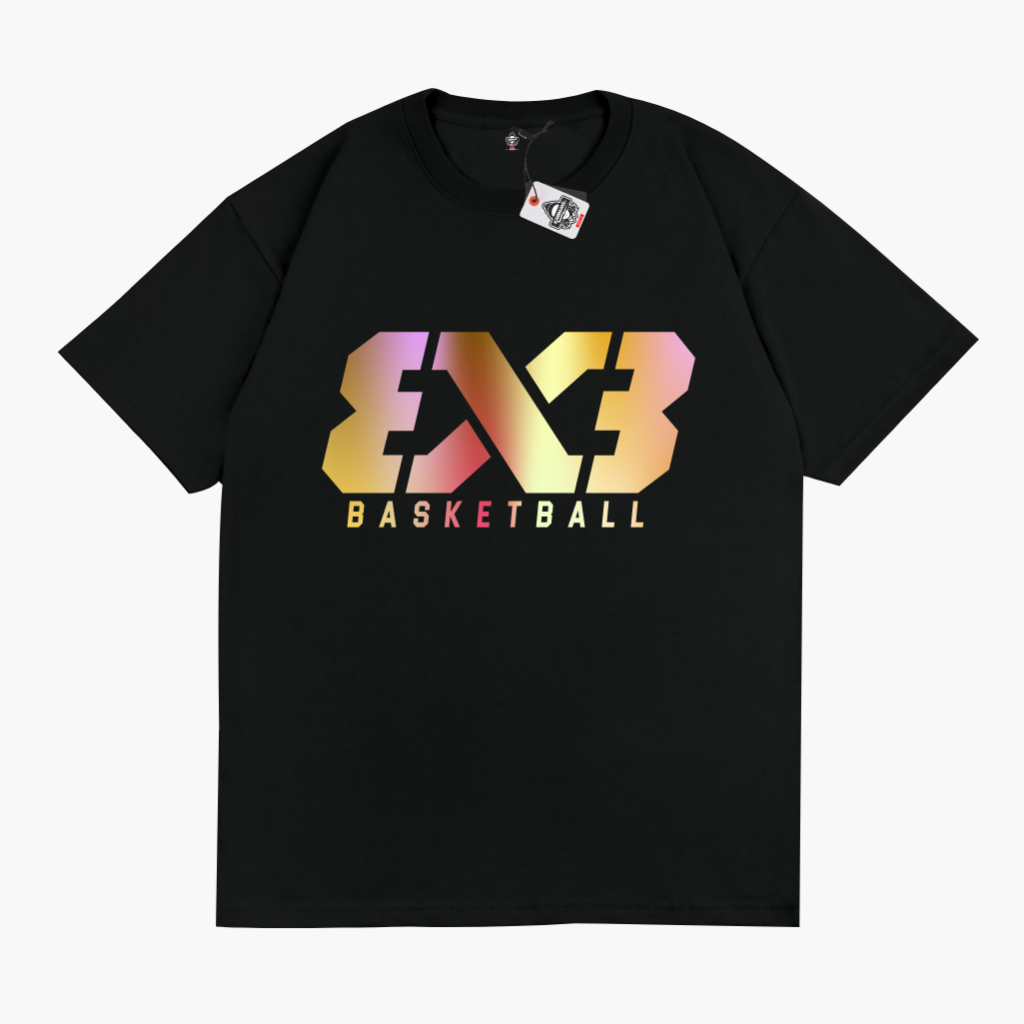KRMK เสื้อยืด Unisex Distro เสื้อภาพบาสเกตบอล 3x3 BASKETBALL NBA IBL Sport