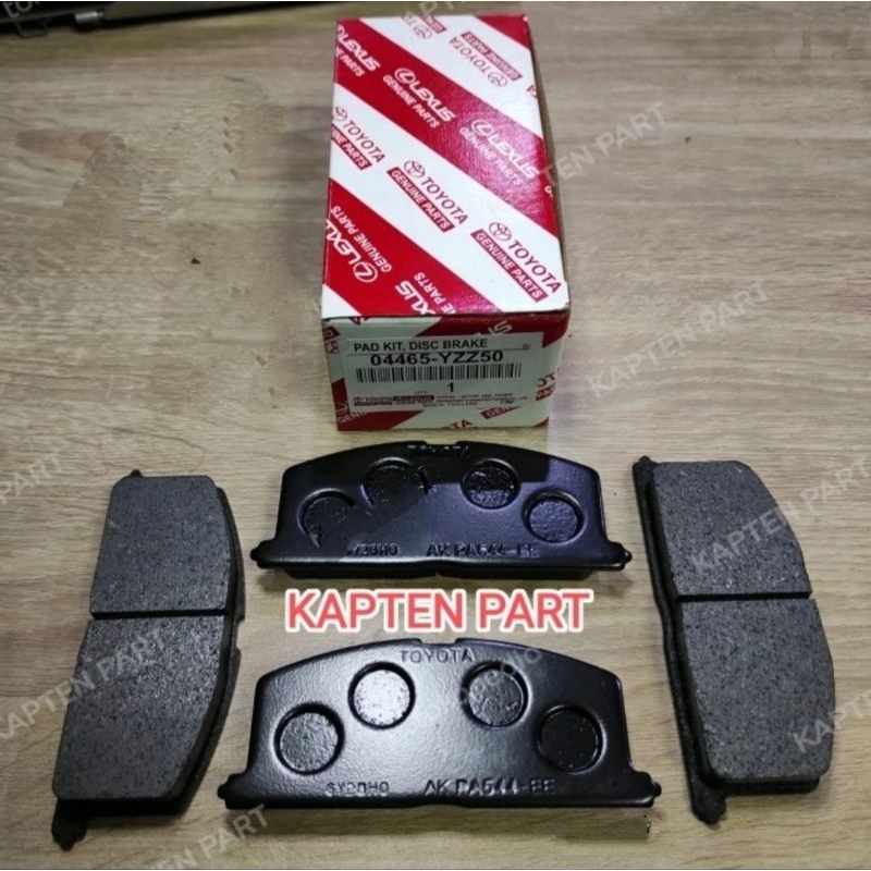 ผ้าเบรค FRONT Canvas FRONT BRAKE PAD TOYOTA SOLUNA GREAT TWINCAM