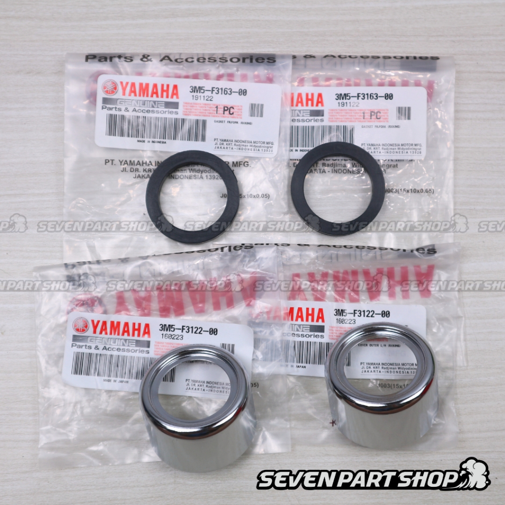 ฝาครอบแหวนหูไฟหน้า RX KING RXKING MASTER RXK ORIGINAL YAMAHA 3M5-F3122-00 3M5-F3163-00