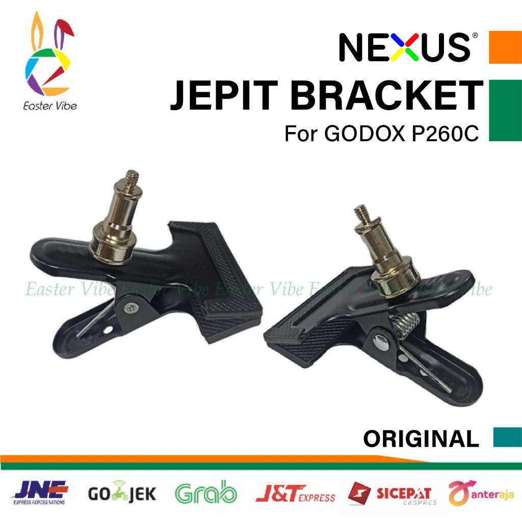 Nexus Table Glass Clamp Bracket สําหรับหลอดไฟ LED P260C P120C Godox P260 C
