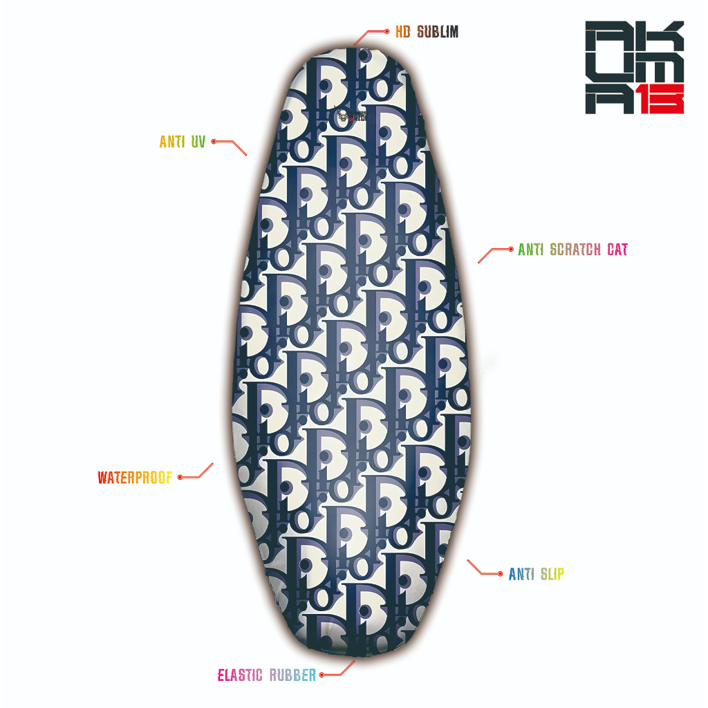 ผ้าคลุมเบาะมอเตอร์ไซค์ - Akuma Seat Cover - Akuma Dior