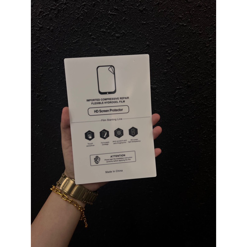 (ขาย 1 ชิ้น) UNIVERSAL HYDROGEL MATERIAL ONLY CUTTING/NOT พิมพ์ขาย MATERIALS CLEAR/ANTI GLARE MATE/S