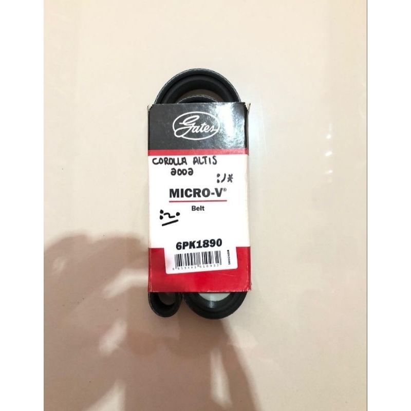 สายพานพัดลม/สายพานพัดลม Corolla Altis 2002 6PK1890