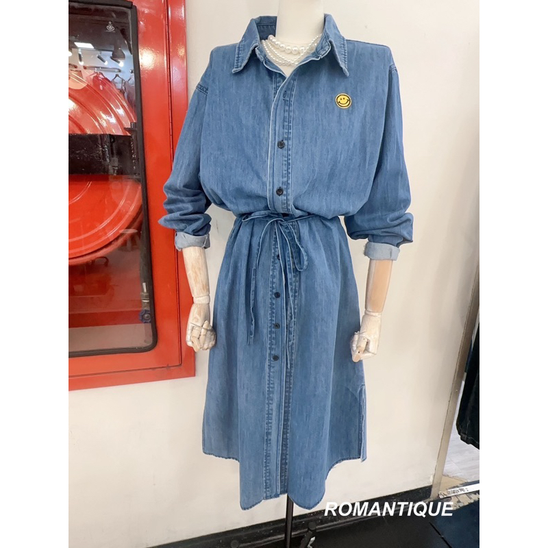 DENIM JEANS SMILE IMPORT BANGKOK TERUSAN ROK BKK