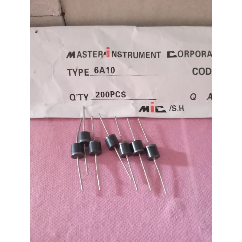 ไดโอด 6A MIC 1000V**