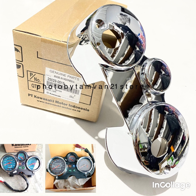 ต้นฉบับ OLD NINJA SS R SPEEDOMETER BOTTOM COVER 1997-2012 25023-0015