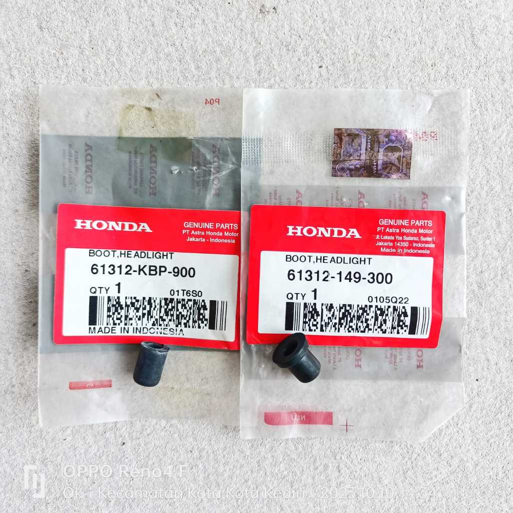 ฐานไฟหน้ายาง GL Max-Pro Megapro Tiger Verza CB150 Original AHM 6312-KBP-900 6312-149-300