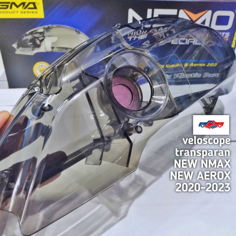 Veloscope โปร่งใส NMAX TURBO NMAX NEO S NEW NMAX ใหม่ AEROX 2023l4-2020 nemo