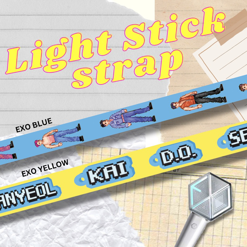 Exo Eribong Light Stick Strap/ สายรัดกระเป ๋ าสําหรับ Exol