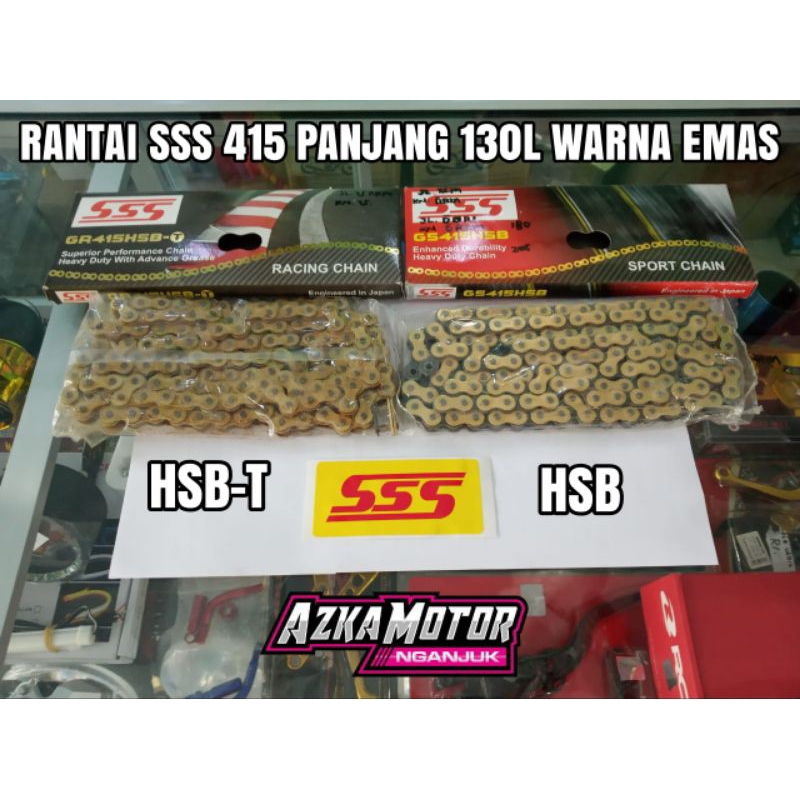 Universal SSS 415 Gold Yellow Chain 130 ยาว HSB HSB-T type