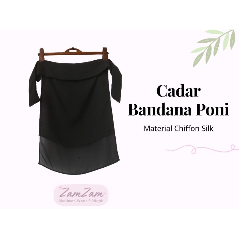 MAKASSAR PONY BANDANA VEIL - MAKASSAR VEIL - VEIL