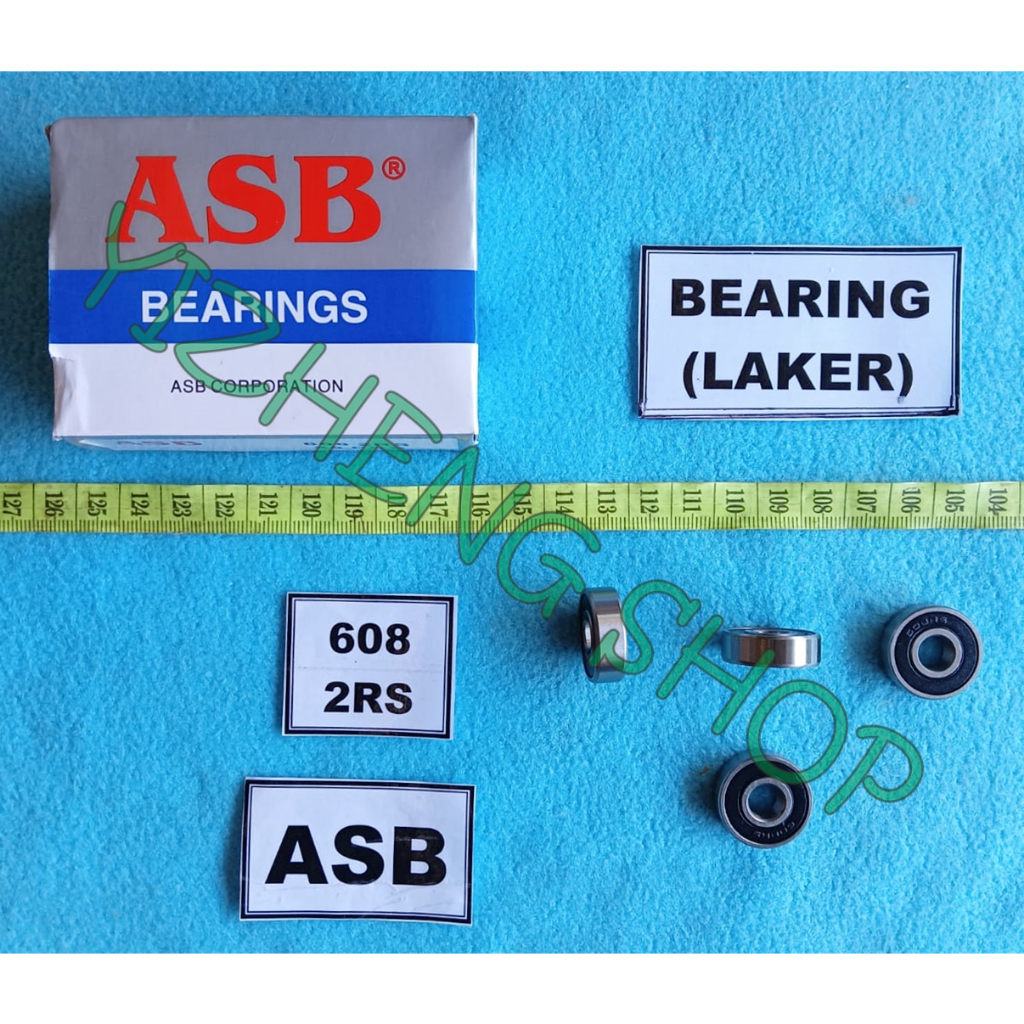 BEARING (LAKER) 608 2RS ASB