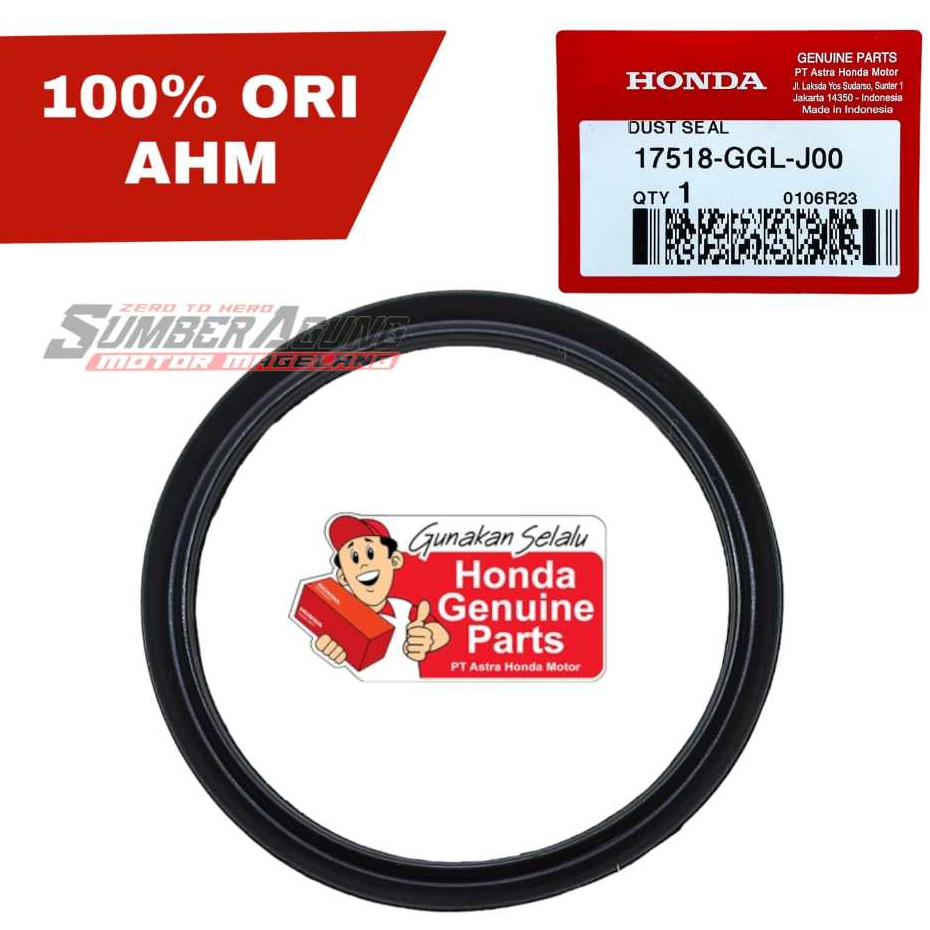 DUST SEAL FUEL PUMP ORING CAP VARIO 125 BEAT ESP SONIC 17518-GGL-J00