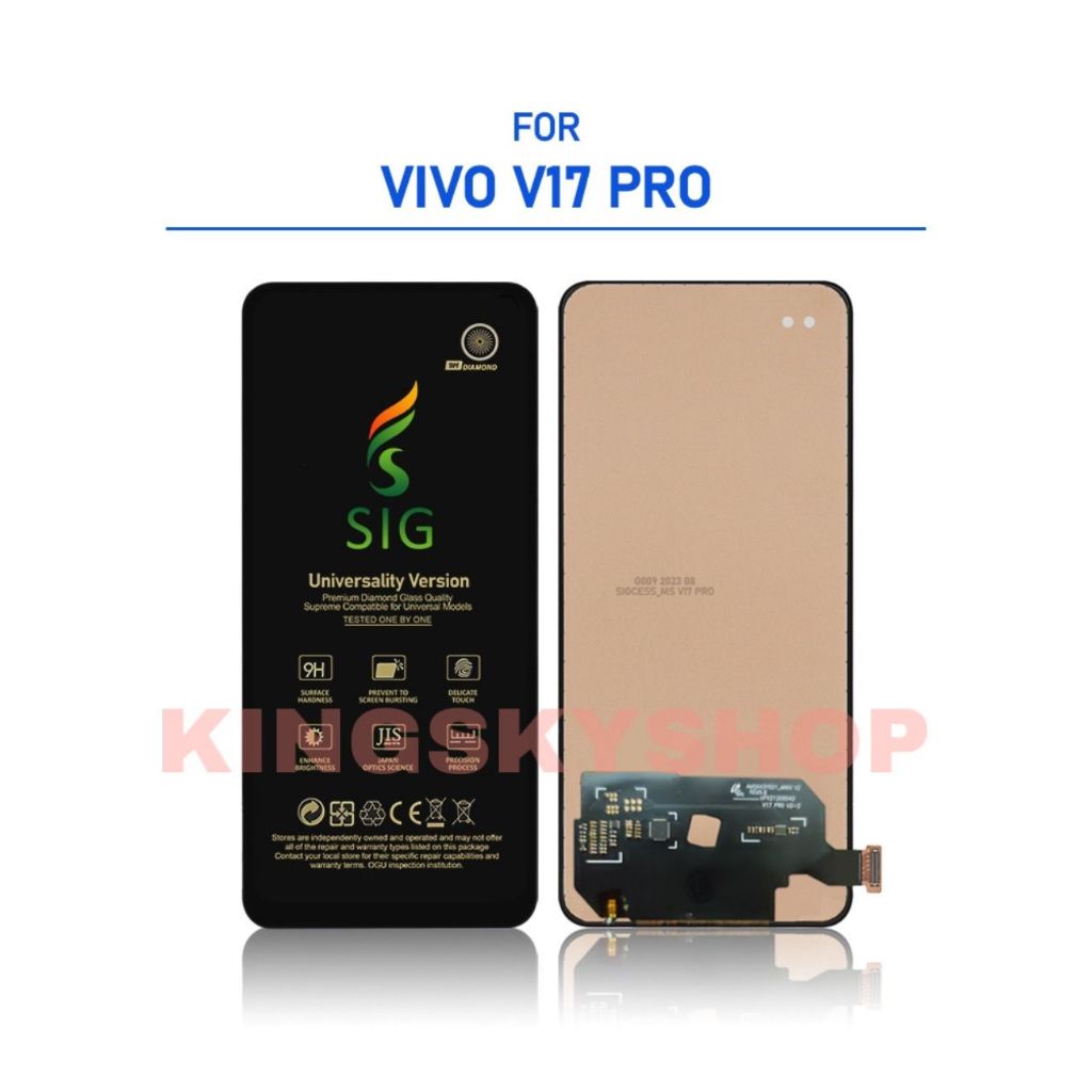 ใหม่ ชุดหน้าจอสัมผัส Lcd สําหรับ Vivo V17 pro V19 pro