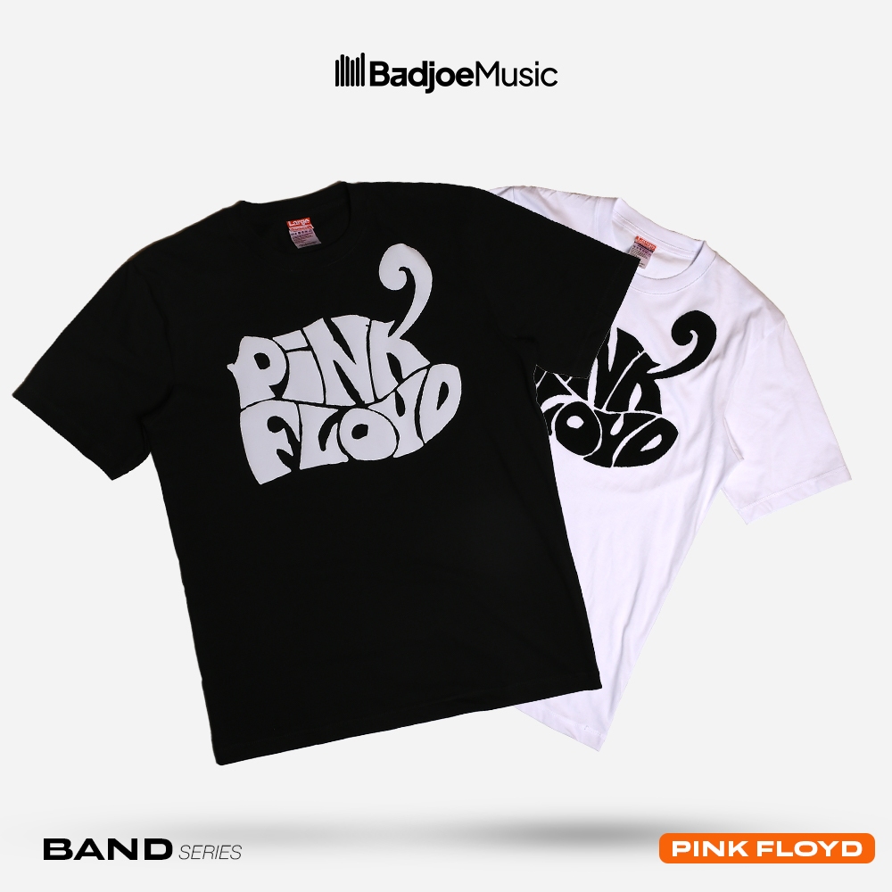 Pink Floyd เสื้อยืด - Pink Floyd 5 band T-Shirt - Premium Music Shirt - Makebadjoe Music