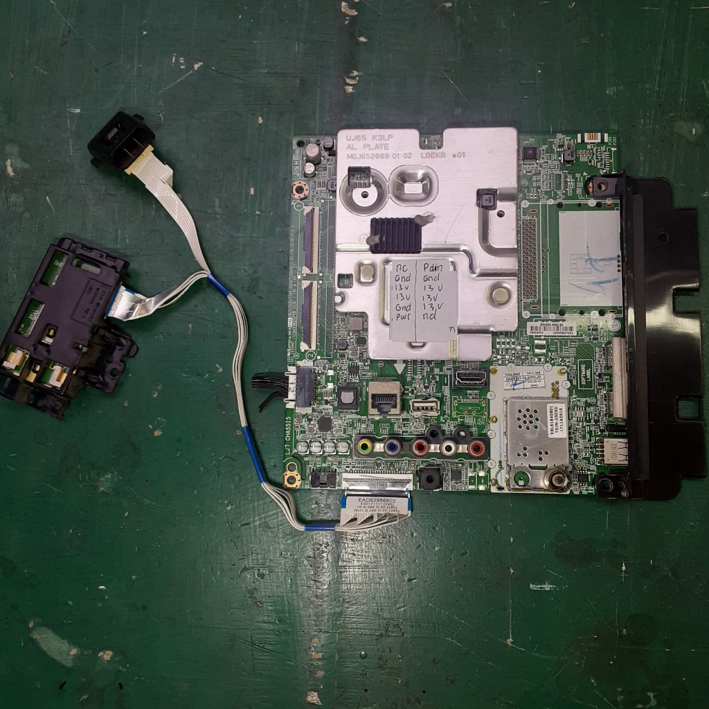 TOMBOL LG 43UJ632T 43UJ632T 43UJ632T 43UJ632T-TA ปุ่มเซ็นเซอร์ระยะไกล