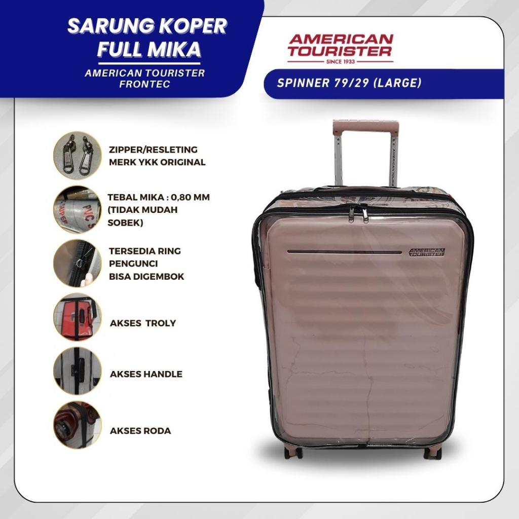 Reborn LC - ผ้าคลุมกระเป๋าเดินทาง | ผ้าคลุมกระเป๋าเดินทาง Fullmika Special American Tourister Fronte