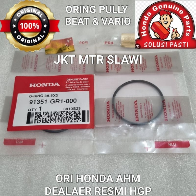 91351-GR1-000 oring pully vario 110, vario 125, vario 150, บีท, scoopy spacy original AHM unit