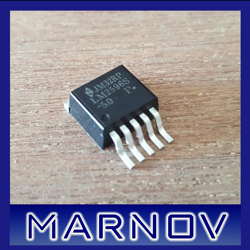 LM2596S 5.0V ชิป IC LM2596 Fix 5V 3A ขั้นตอนลง