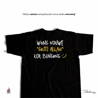 Tetestuang Kaos Tuhan Maha Asik | Premium Combed 24s - QTS 20