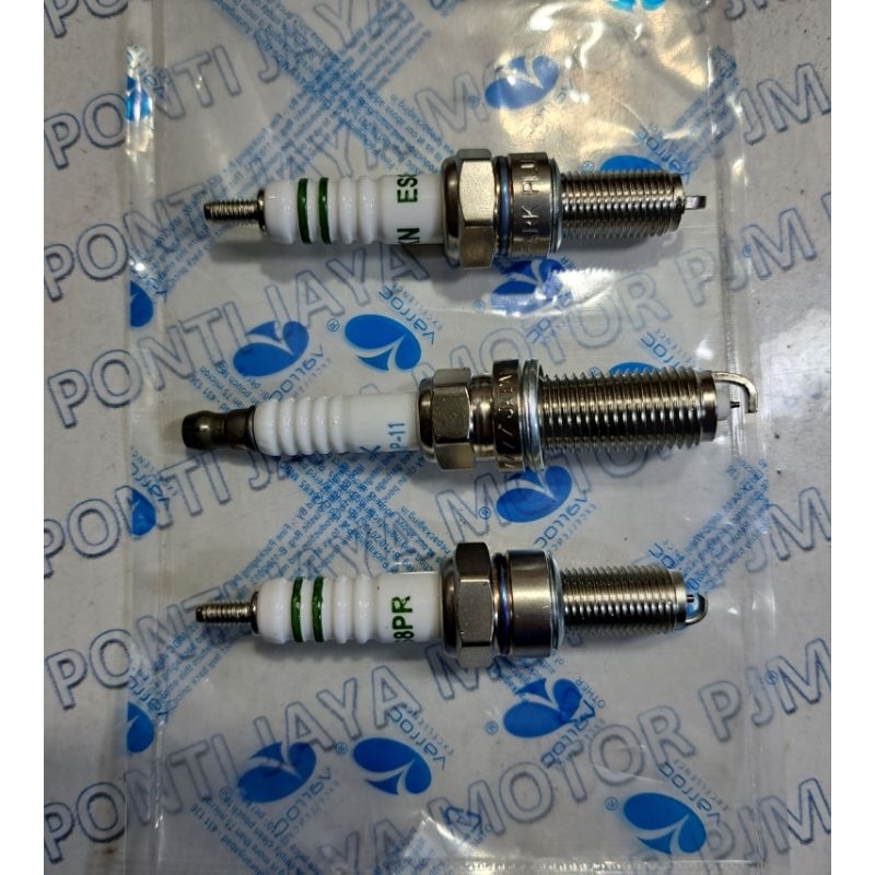 Kawasaki PULSAR 200NS IRIDIUM Spark Plug 1 ชุดประกอบด ้ วย 3 ชิ ้ น PULSAR NS200 IRIDIUM GRADE SUPER varroc
