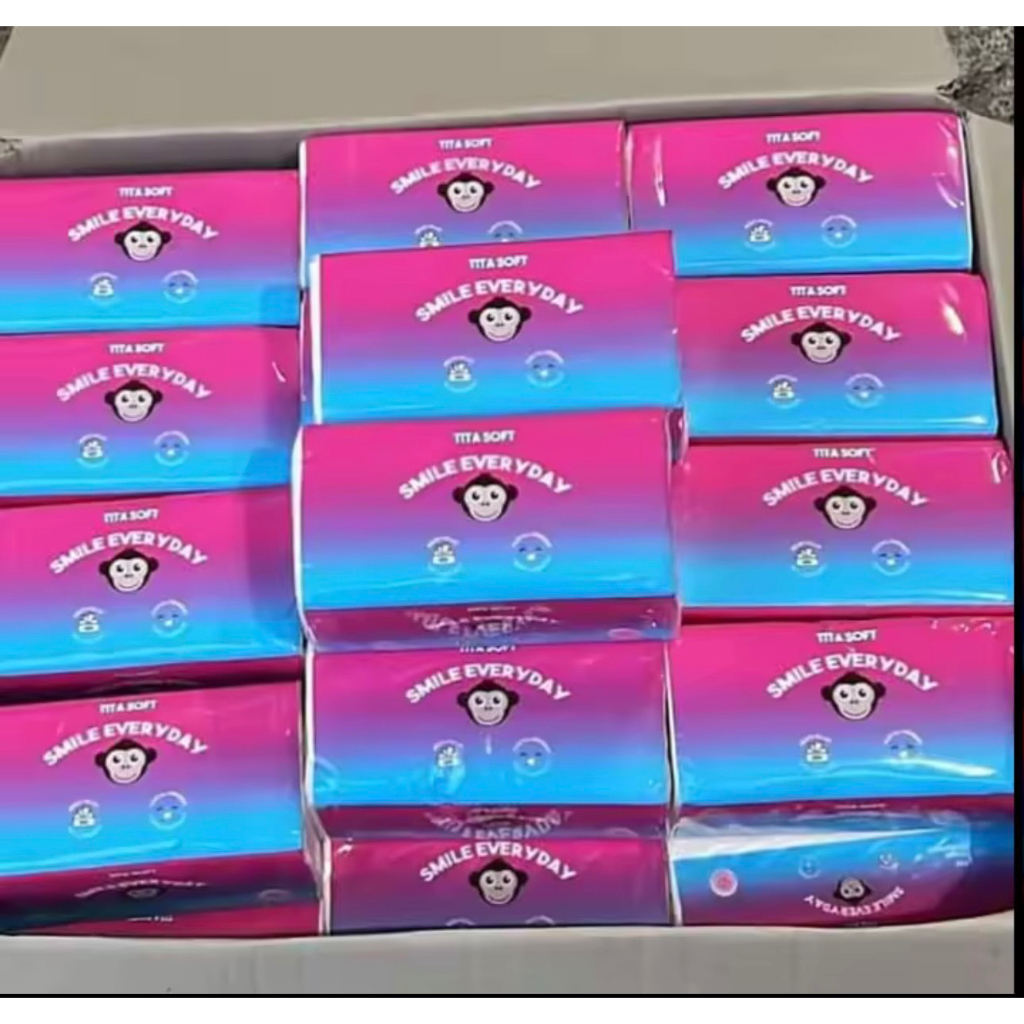 [ 12 PACK TITA 180 SHEET / TITA 300 SHEET ] Tita ซอฟท์ทิชชู่ 12 แพ็ค 180 แผ่น รับประกันนุ่มลื่น 2 ชั